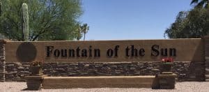 Welcome to Fountain of the Sun Mesa Arizona