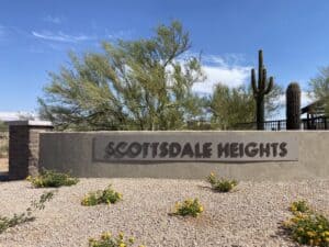 Scottsdale Heights Arizona 55 plus Community